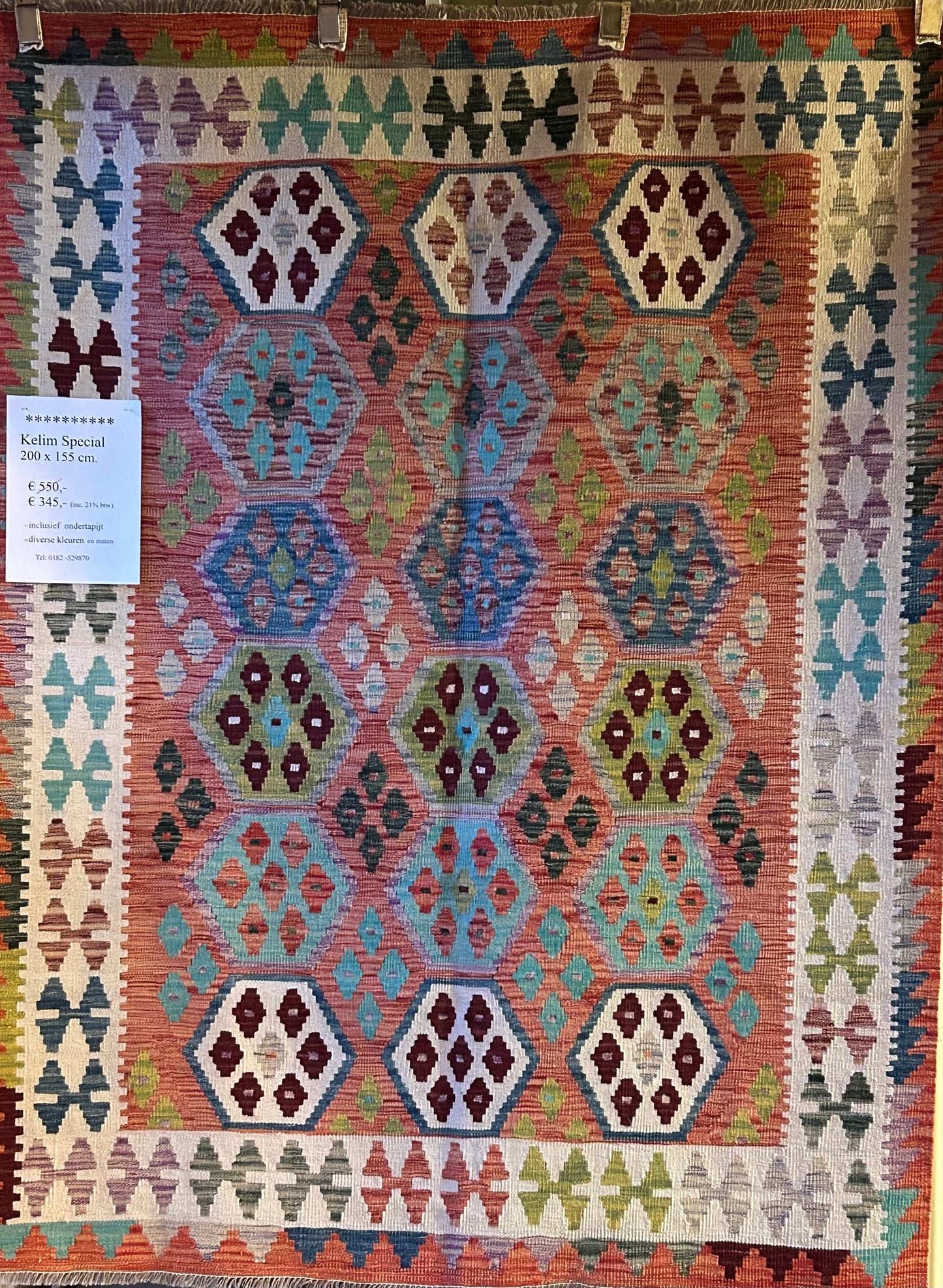 Kelim Special, 200 x 155 cm